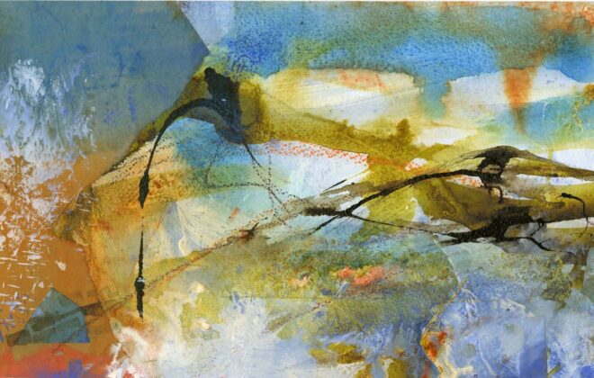 Cropping a painting. Follow the process with Vandy Massey