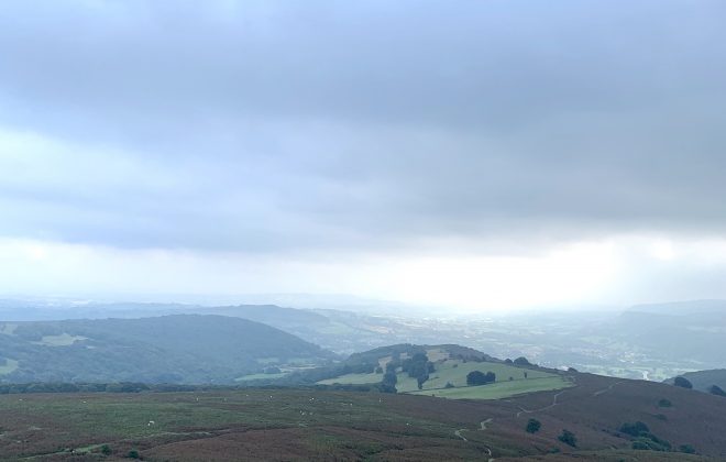 Painting outdoors - the view
