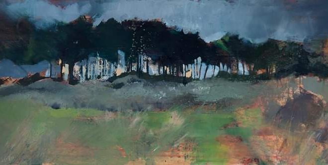 Aine Divine painting landscapes