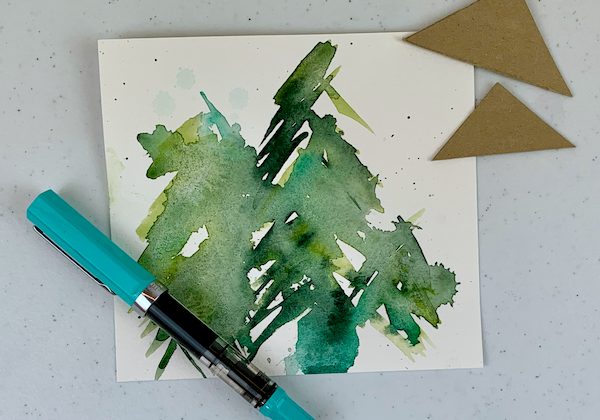 Christmas card tree 3