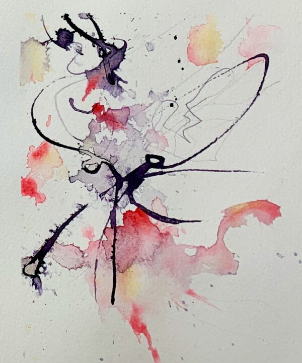 Dancing with the Unknown. Two day workshop in Experimental Watercolourists and mixed media