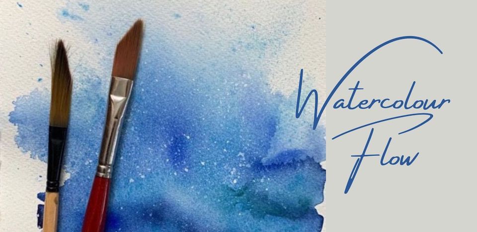 Watercolour Flow FB Cover (1640 × 856 px) - 1 Watercolour Flow Banner