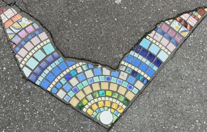 Pavement art delights of Paris